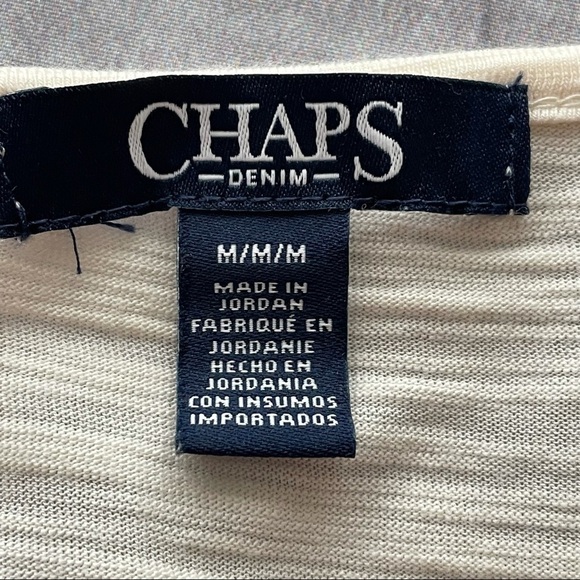 ✅HOST Pick✅ Chaps Long Sleeve Top, Medium - Picture 4 of 7